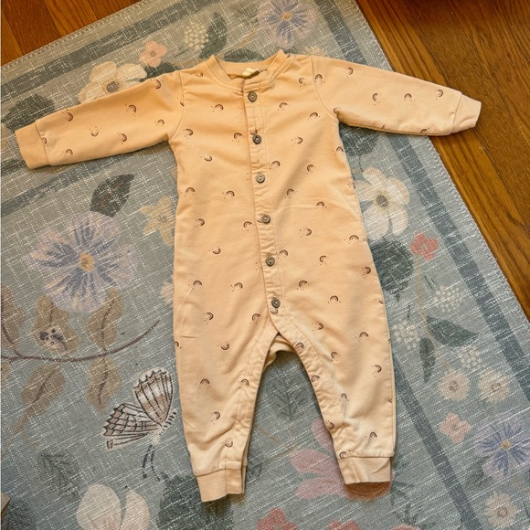 Quincy Mae Fleece Jumpsuit in Rainbow - Picture 3 of 8